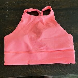 Ribbed Long-Lined High Neck Energy Lululemon Bra